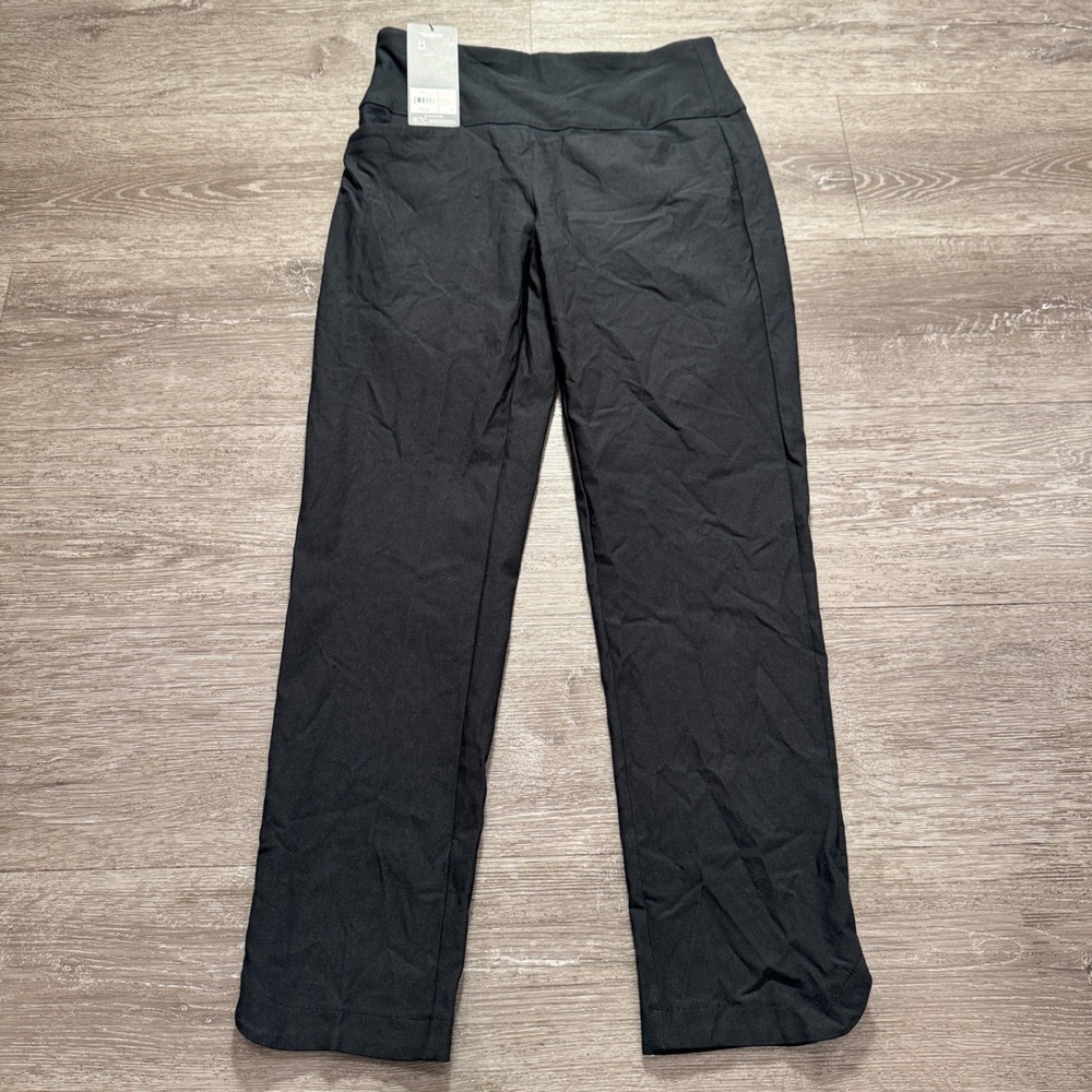 Walter Hagen‎ Pants Women Small Black Sculpt Pull On Golf Athletic Performance